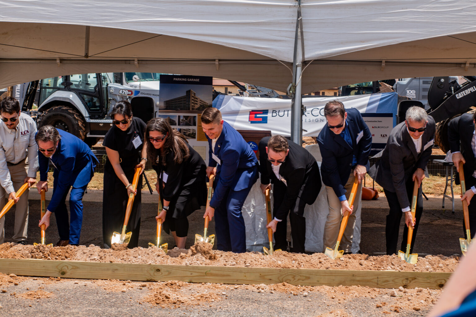 Ector County Courthouse Garage Groundbreaking